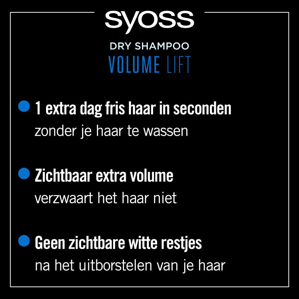Syoss Volume Lift Droogshampoo200 ml