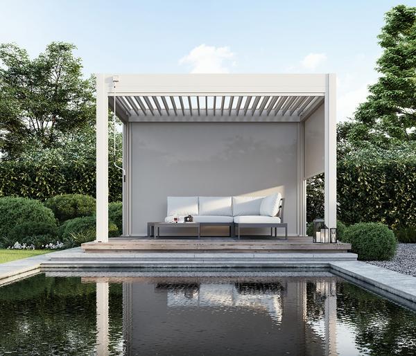 Weide Classic Pergola 3x3,6 Alu-Stahl, ca.