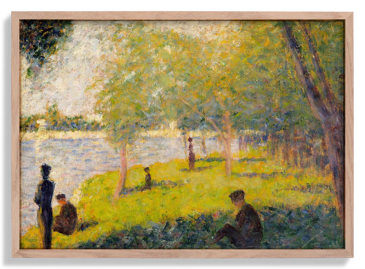 Studie für einen Sonntag auf La Grande Jatte von Georges Seurat