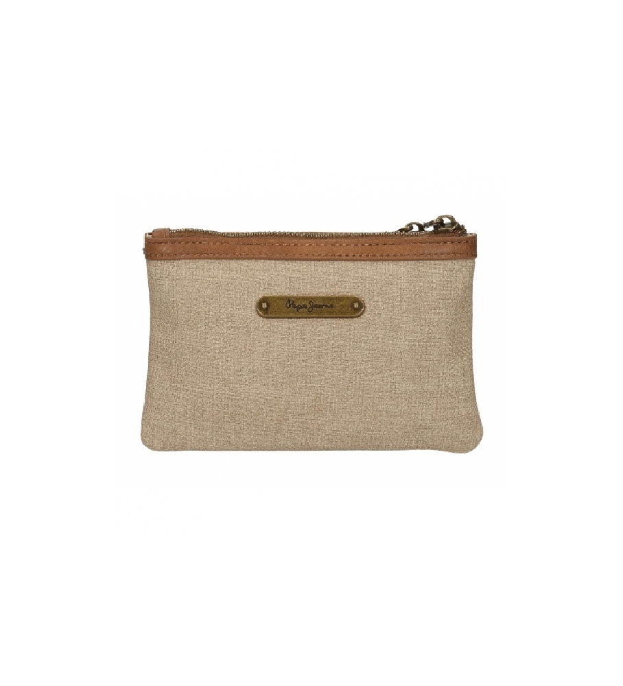 Pepe Jeans Monedero Dina bege -17x9x2cm-