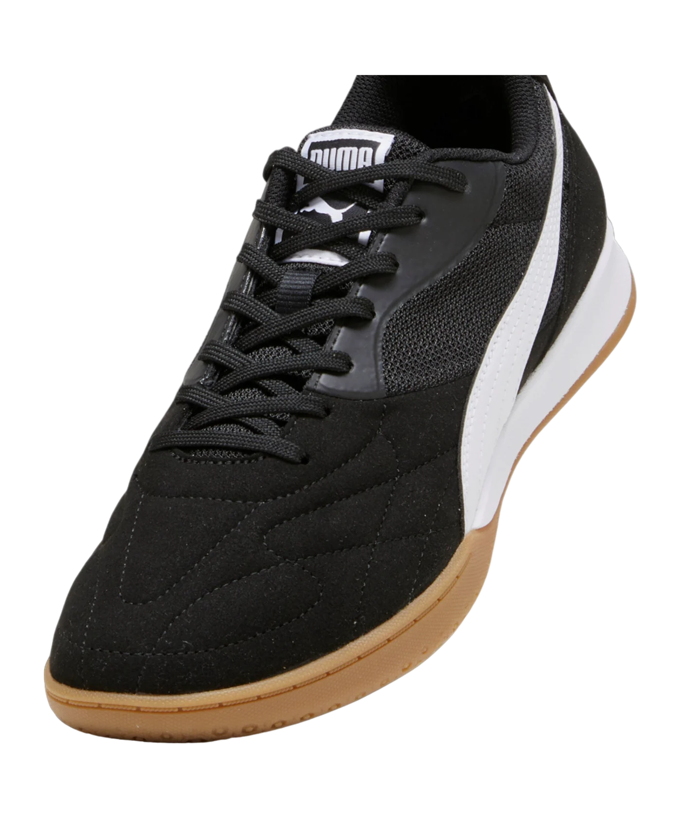PUMA KING Top IT Halle Schwarz Weiss Gold F01