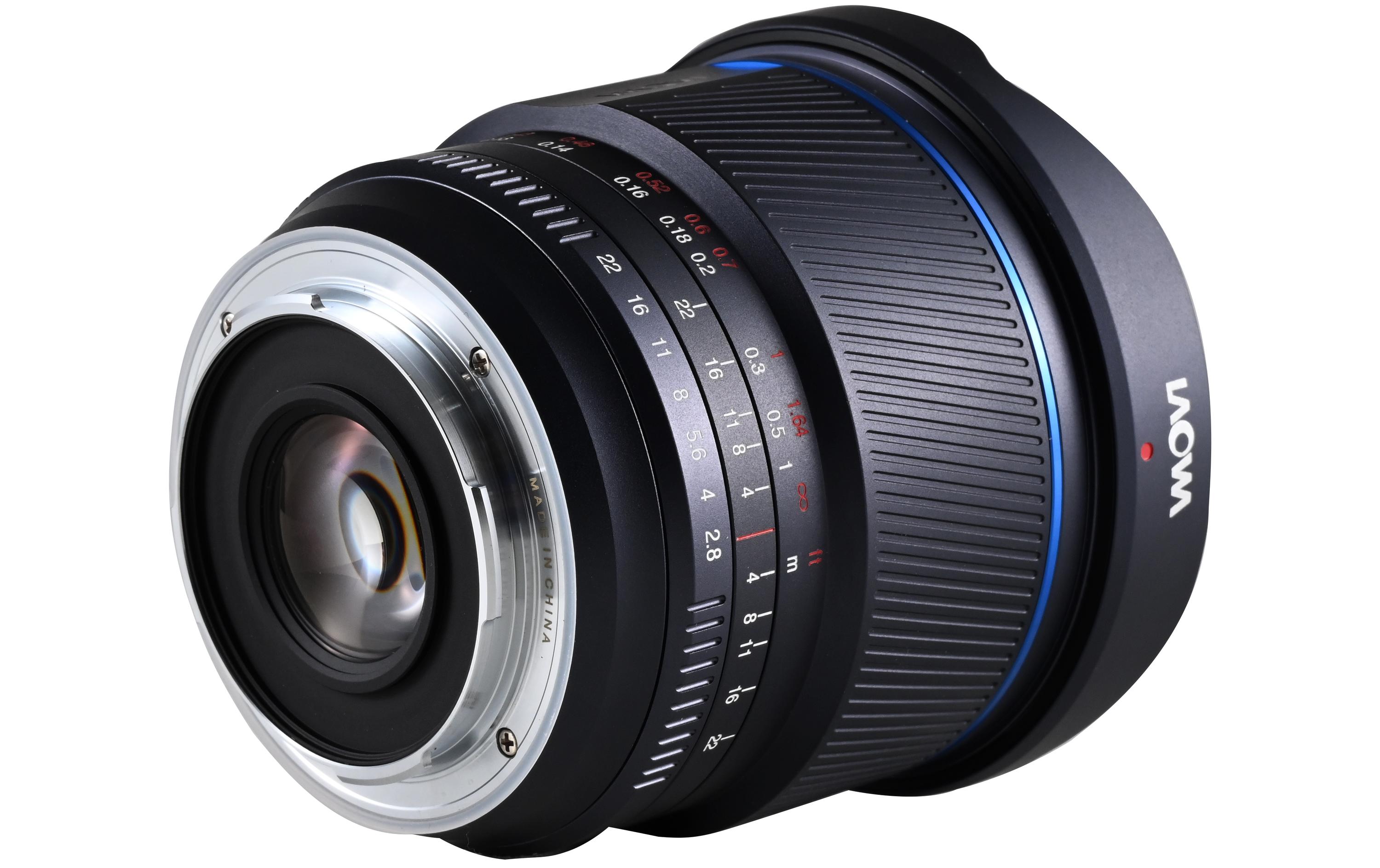 Festbrennweite 10mm F/2.8 Zero-D FF Manuell – L-Mount<br>Ultraweitwinkelobjektiv mit manuellem Fokus