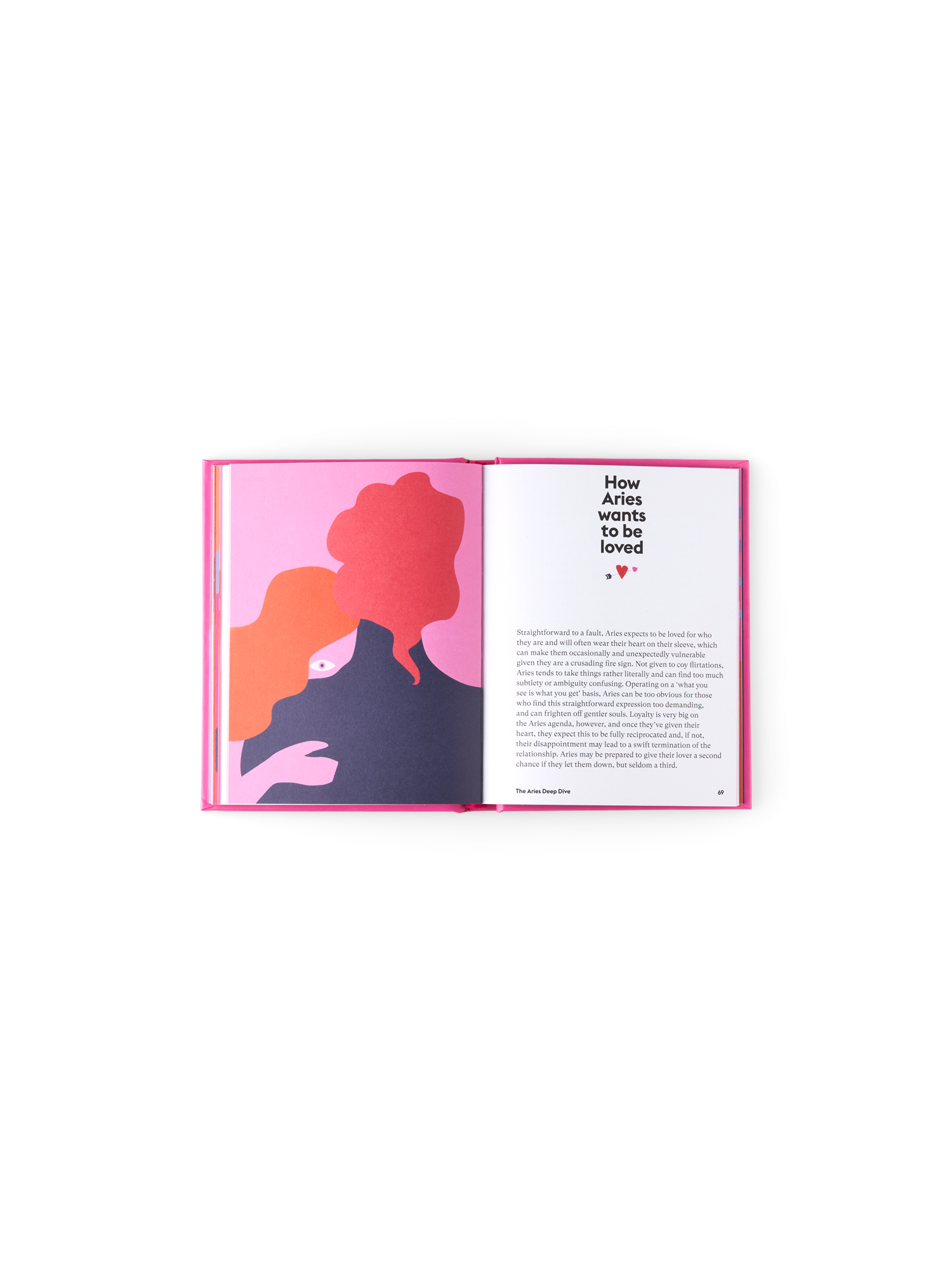 Aries | Hardcover. Engelsk. 12,5 x 1,5 x 16 cm. 112 sider. | Coral | New Mags