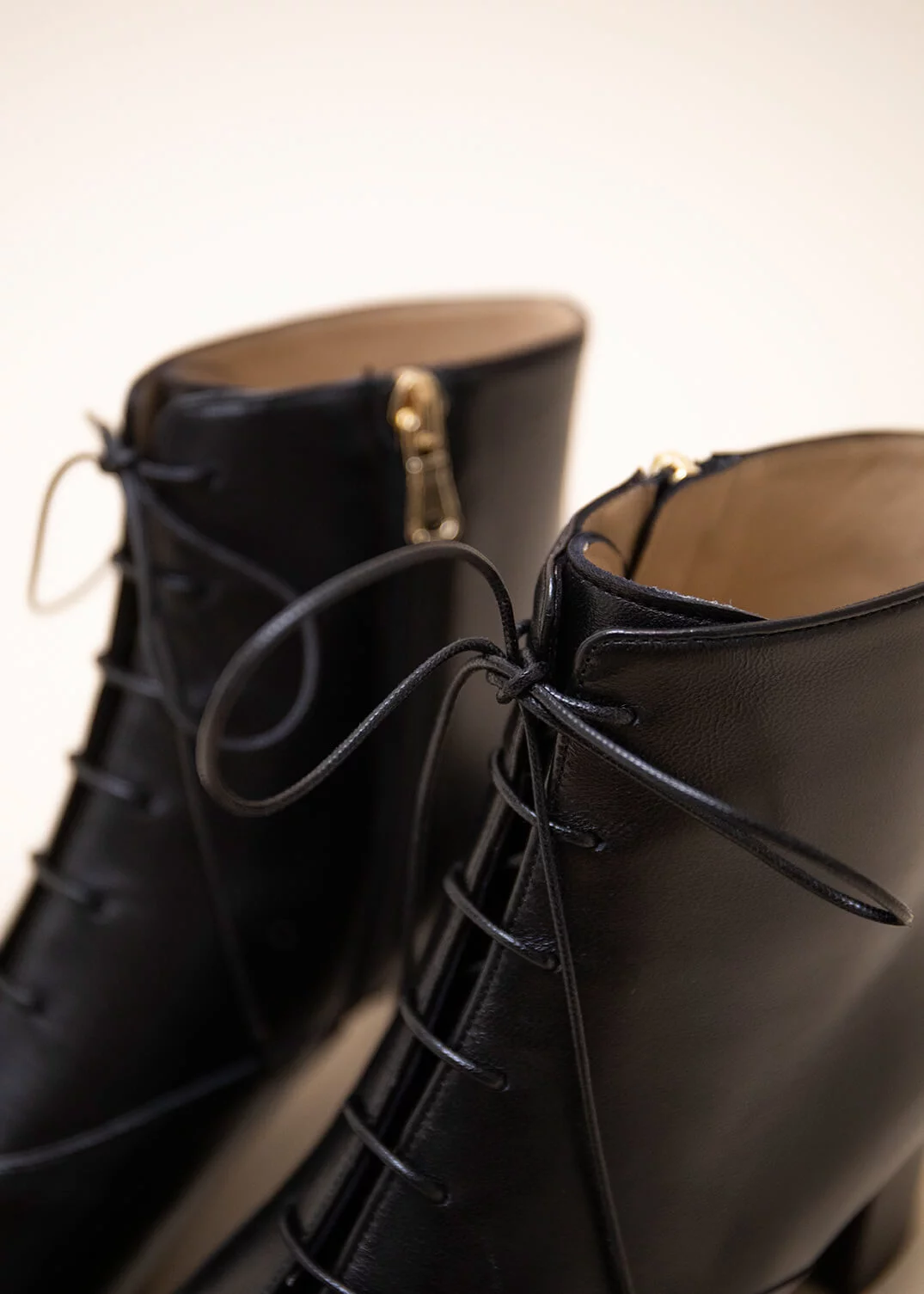 BOOTS KINGSTON CUIR NOIR