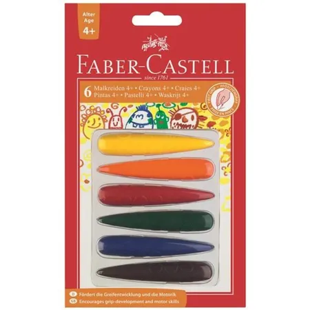 Faber-Castell Malkreide 4+ 6 Stück