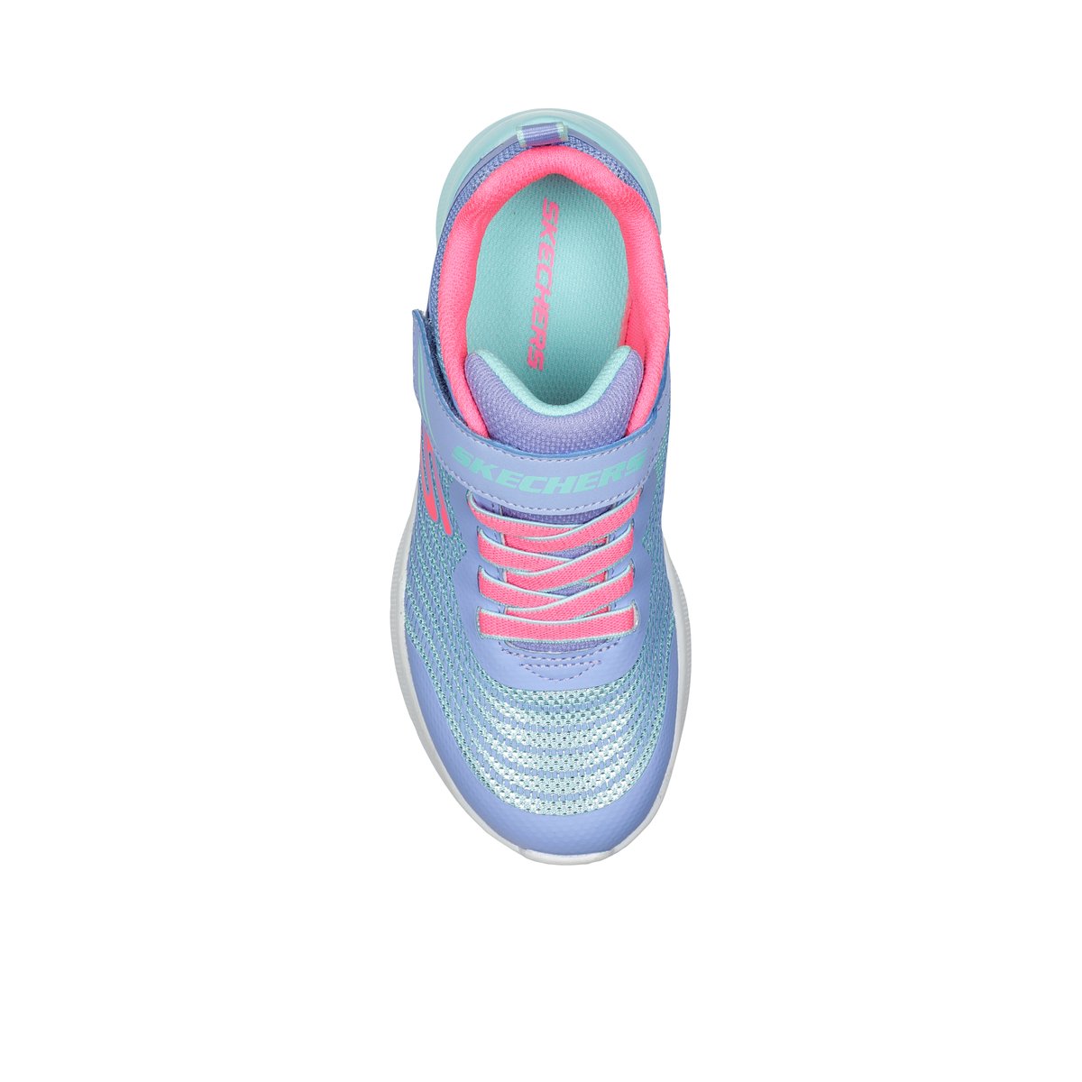 2X les points-Microspcv-jg-Baskets - Talon plat - Autre Violet