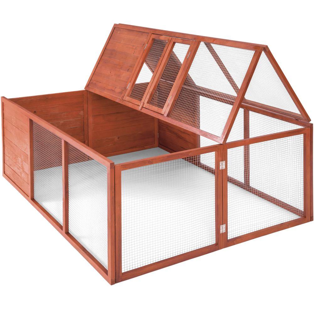 Enclos pour rongeurs 159 x 109 x 55 cm