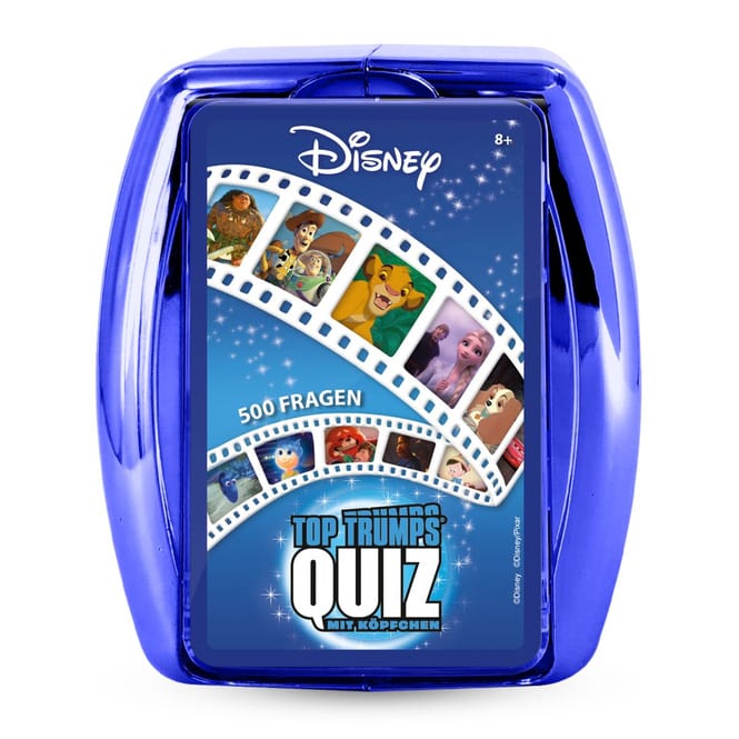 Top Trumps® - Disney - Quiz mit Köpfchen - 500 Fragen