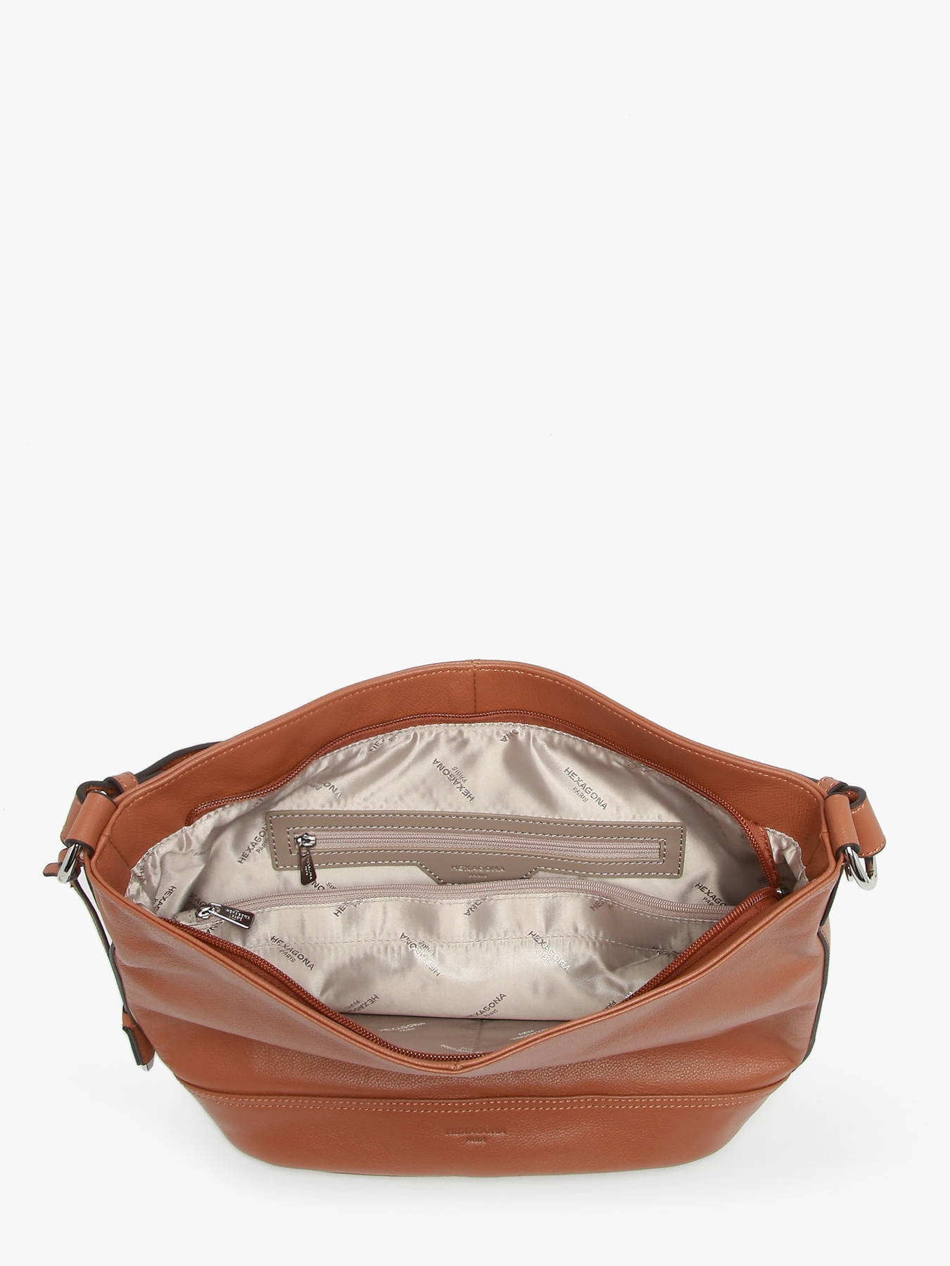 Besace Confort cuir HEXAGONA