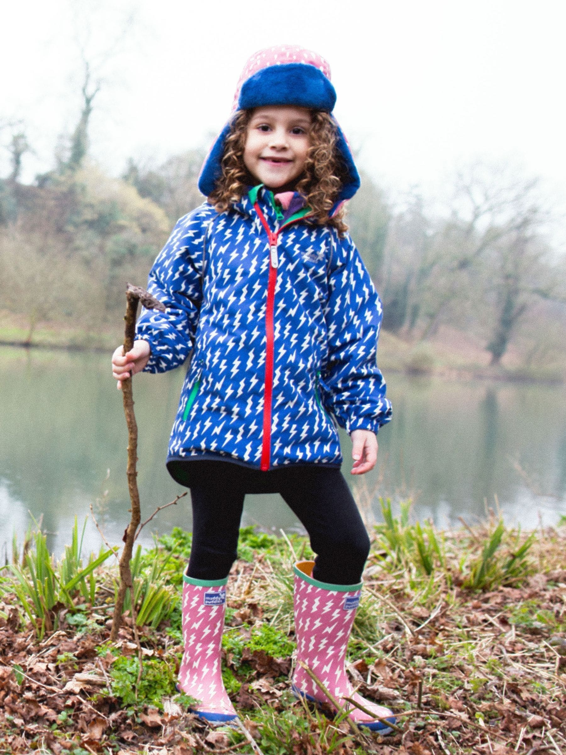 Roze - Muddy Puddles plassenstamplaarzen