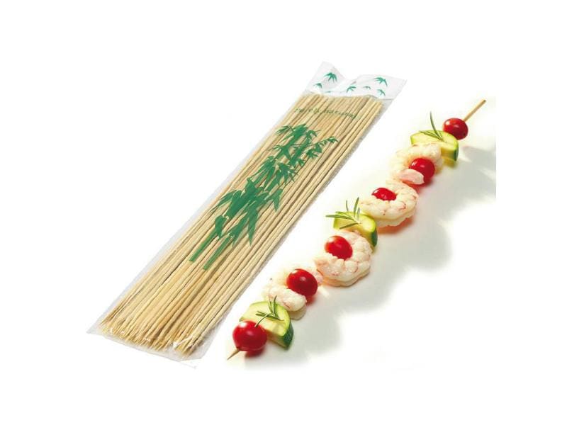Paderno Grillspiess Manuell, 100 Stück Grillspiess, Manuell