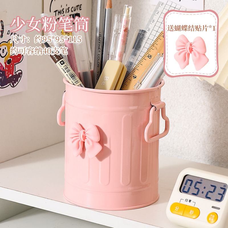 Cutie Pie - Bureau-organizer met strik (verschillende ontwerpen)