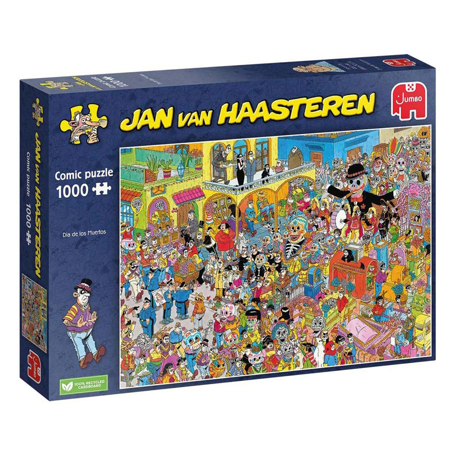 Jan van Haasteren Legpuzzel - Dia De Los Muertos, 1000st.