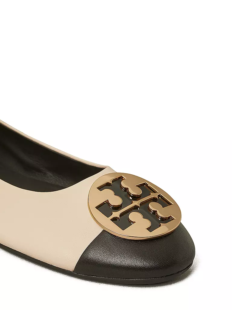 TORY BURCH Ballerinas CLAIRE CAP TOE creme