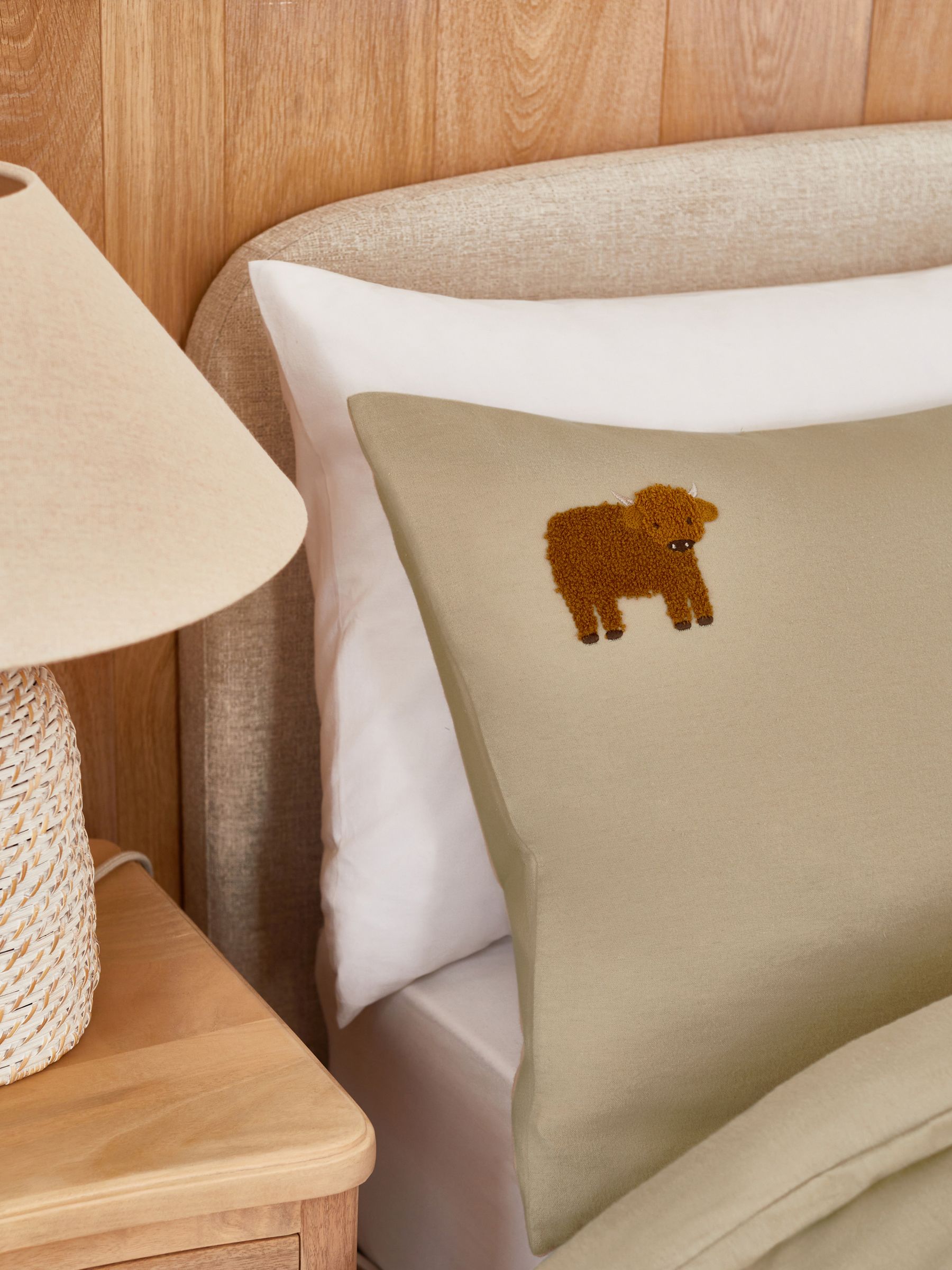Tufted Hamish Supersoft 100% Brushed Cotton Duvet Cover and Pillowcase Set