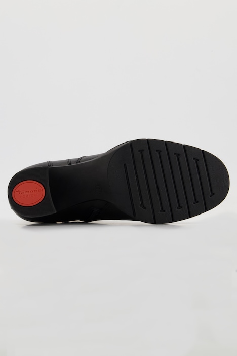 Leder-Stiefeletten, Tamaris Comfort, Zierriegel, Weite H