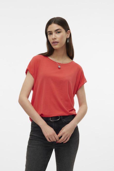 Vero Moda rode dames t-shirt