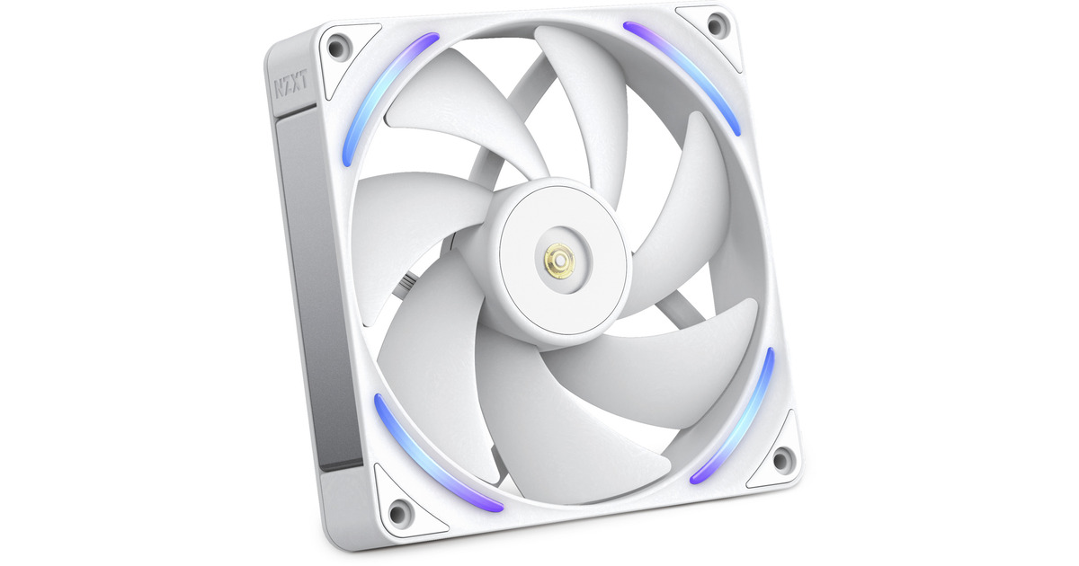 NZXTF140X RGB case fan  (Wit, 140 x 140 x 30 mm, PWM)