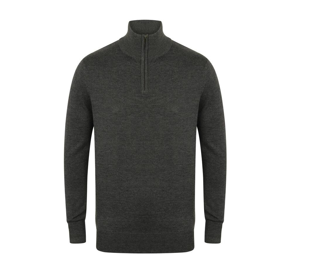 HENBURY HY729 - Pull Col Zippé Élégance et Confort