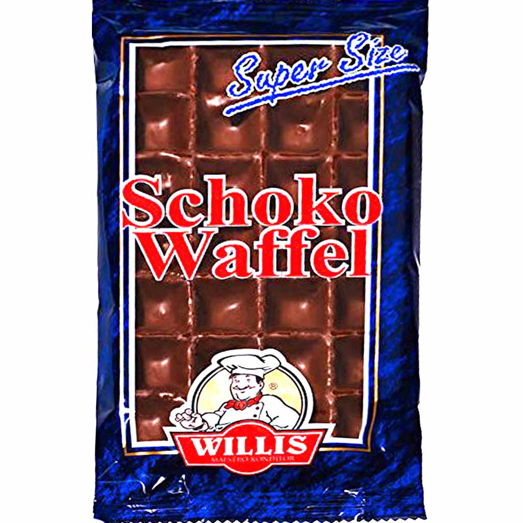 30x Willis Schokowaffel á 90g=2700g MHD:9.2.25