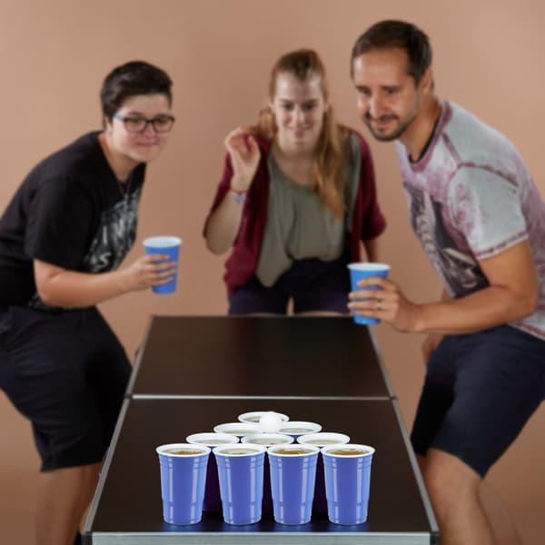 Beer pong krus i sett med 50 stk