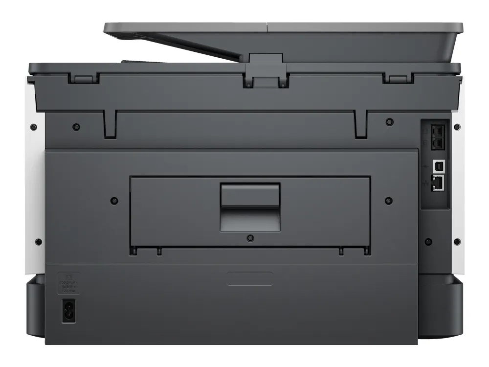HP Officejet Pro 9130b All-in-One - Multifunktionsprinter - farve - blækprinter - Legal (216 x 356 mm) (original) - A4/Legal (medie) - op til 23 spm (kopiering) - op til 25 spm (udskriver) - 250 ark - 33.6 Kbps - USB 2.0, LAN, Wi-Fi(ac), USB vært - c