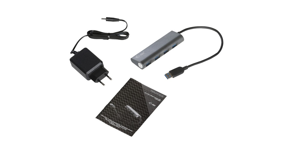 i-tec4-Port USB 3.0 Metal Charging usb-hub