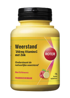 Roter Vitamine C 250 mg Tabletten 75TB