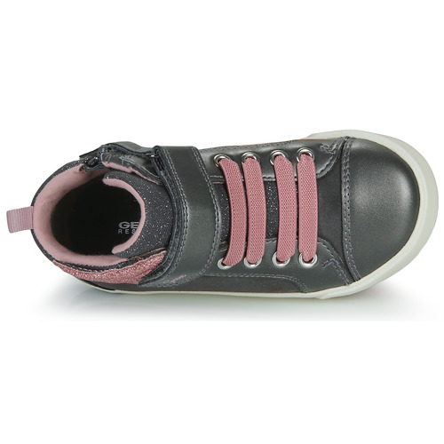 Geox - B KILWI GIRL - Gris / Rose