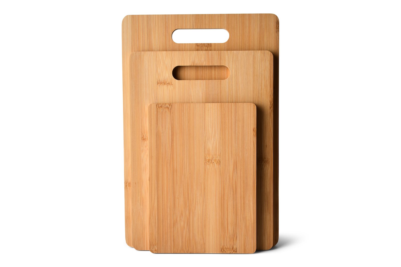 Bamboo skjærebrett 3pk Bambus 22x33 cm