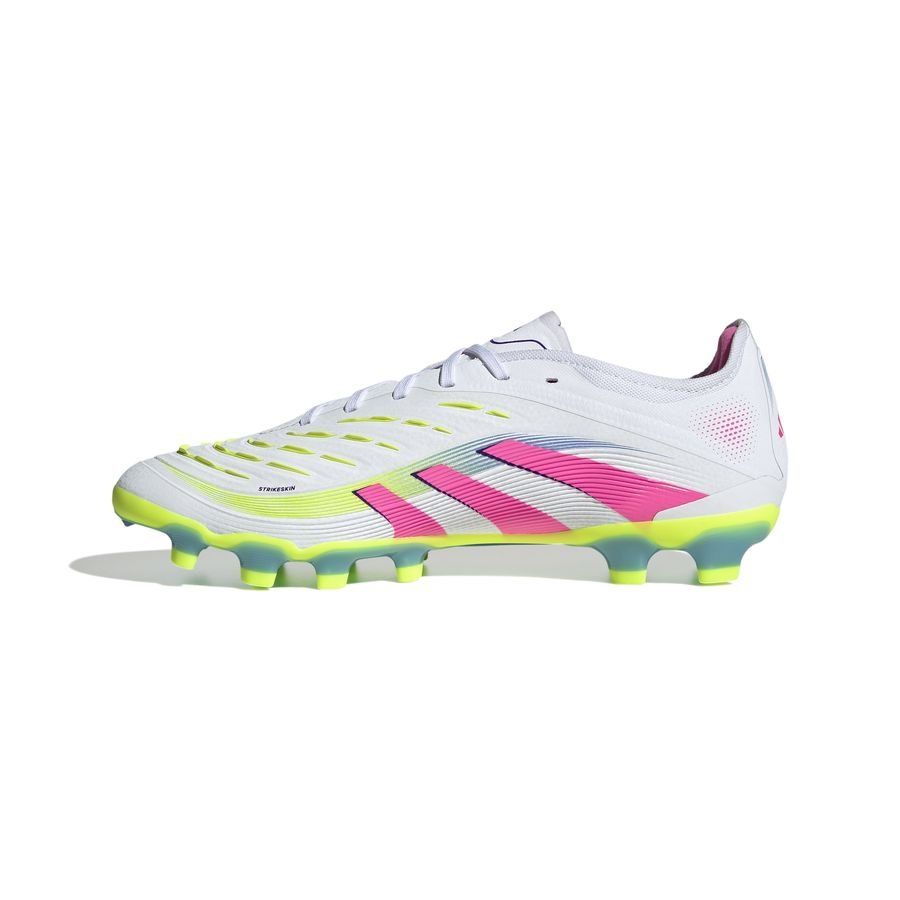 adidas Predator Pro MG Celestial Victory - Blanc/Lucid Pink/Lucid Lemon