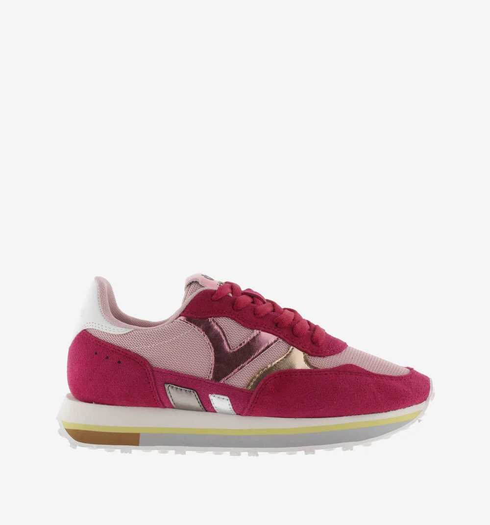 NOVA MESH & CUIR FENDUFUCSIA