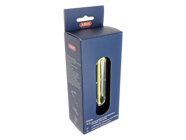 Abus Gemini Genopladelig Forlygte, 240 Lumen