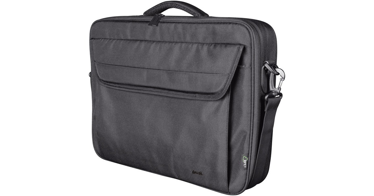 TrustAtlanta Gerecyclede laptoptas  (Zwart)