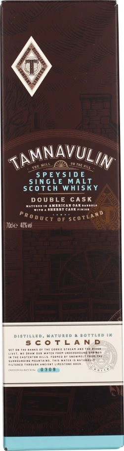 TAMNAVULIN DOUBLE CASK 70CL