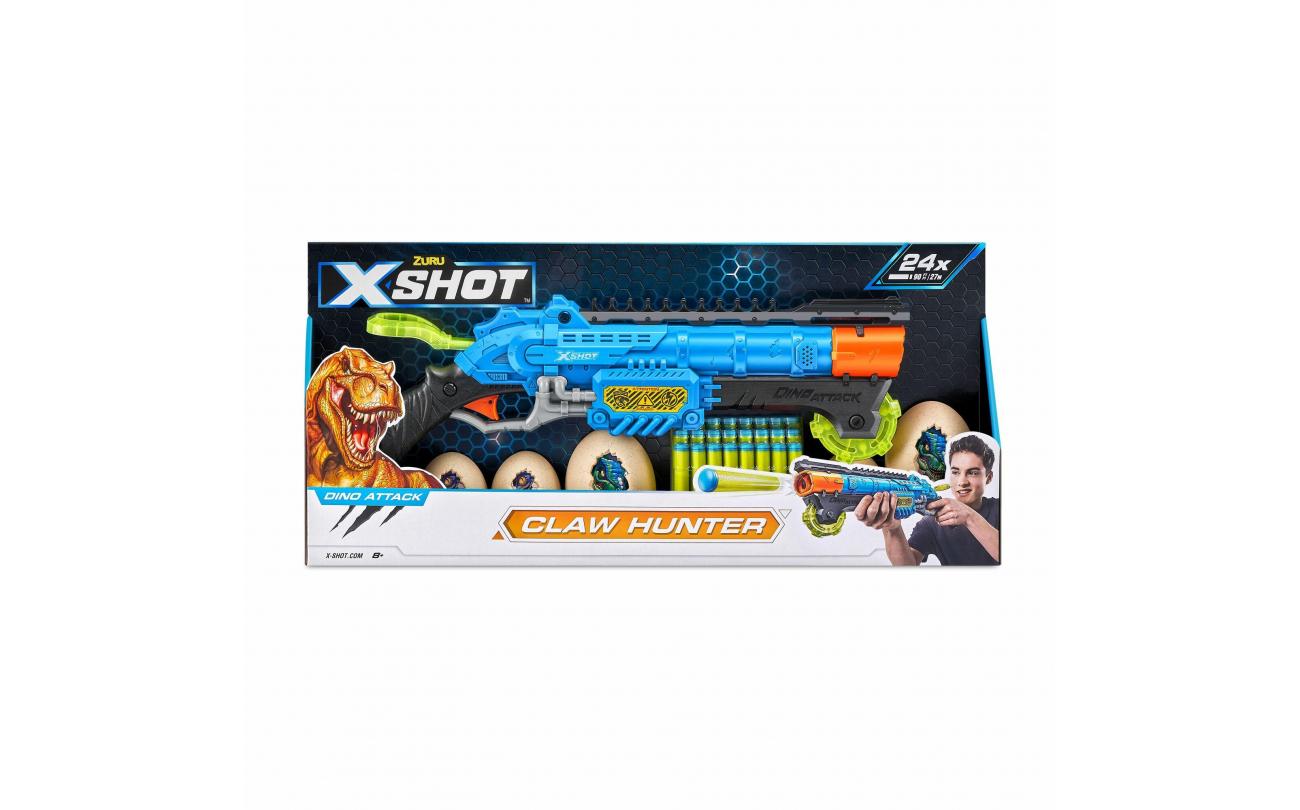 X-shot Dino Attack Claw Hunter met 24 darts