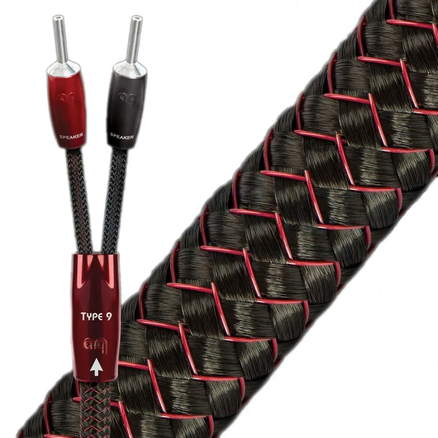 Audioquest StarQuad Type 9 Bananes (2 x 3 m) Câbles d'enceintes prémontés