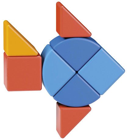 Geomag Magnetset - Magicube Shapes Animal Recycled - 9 Teile