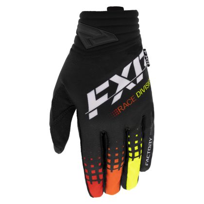 Gants cross FXR PRIME 2023 - Noir / Multicolore