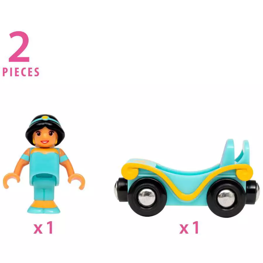 Brio BRIO  Princess Jasmin mit Waggon bunt