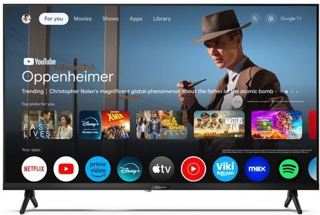 Sharp - 32GF2265 - LED TV - 32 Inch - HD Ready - Google TV