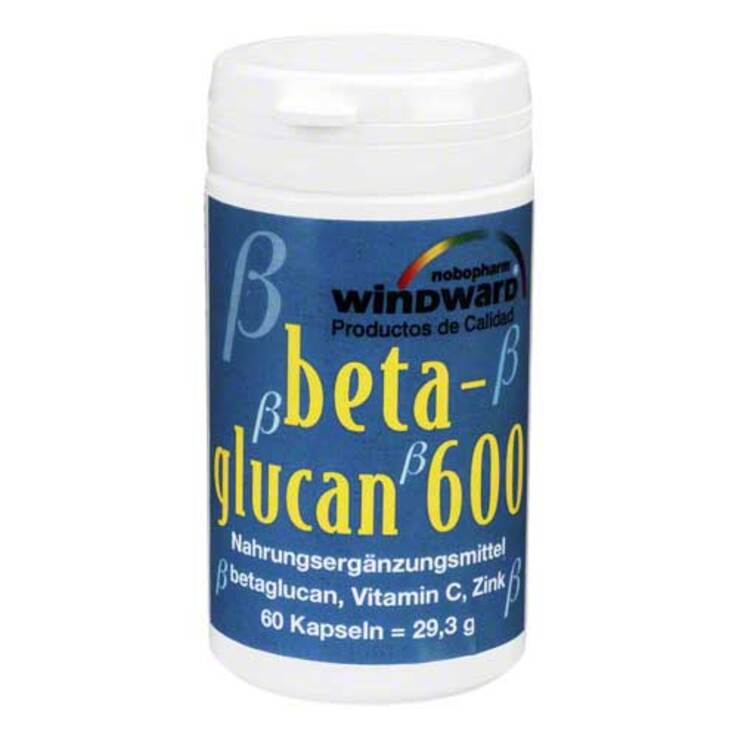 Beta Glucan 600 Kapseln, 60 St