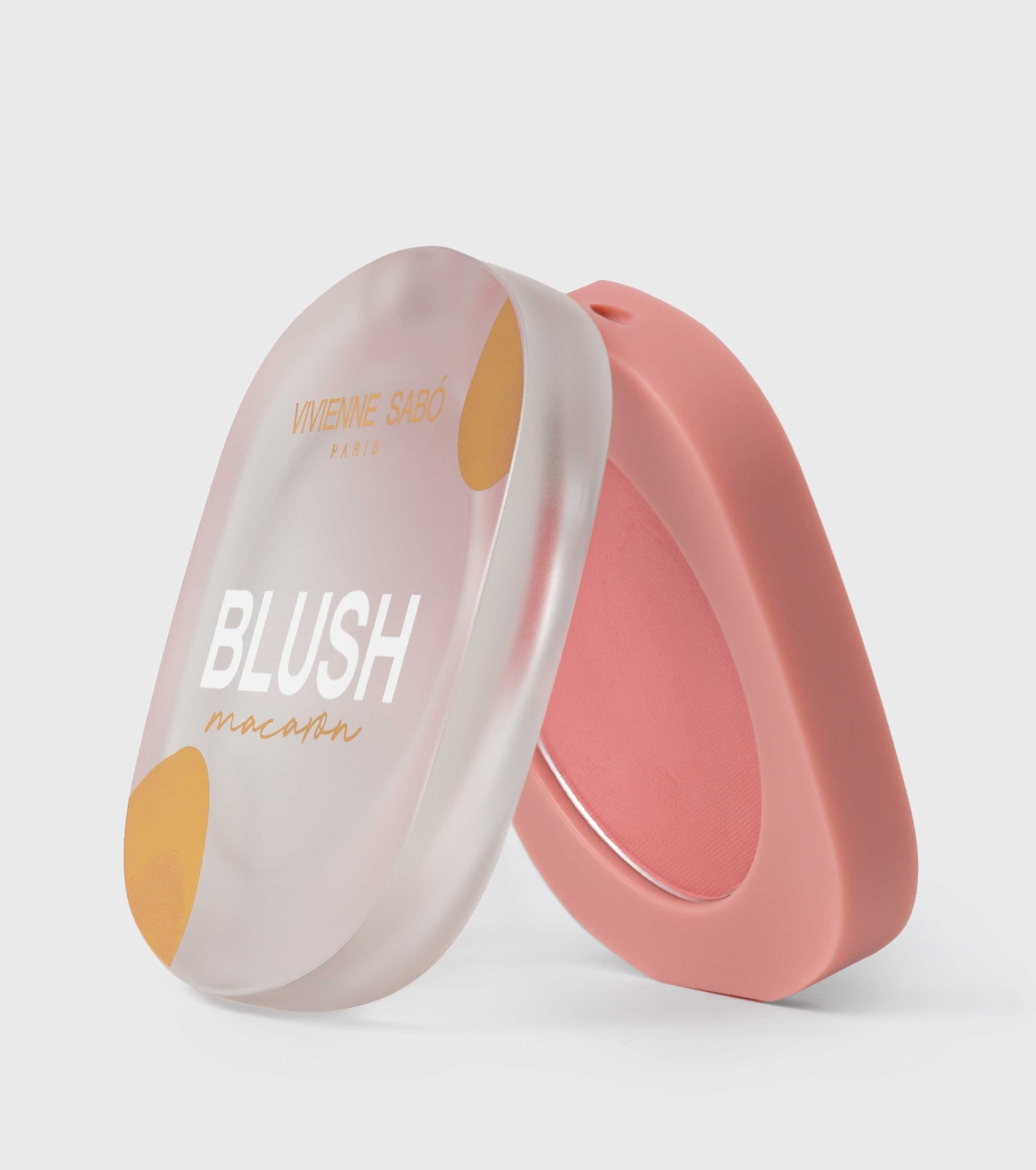 Vivienne Sabó - Blush em Pó Matte Macaron - 03: Soft Pink