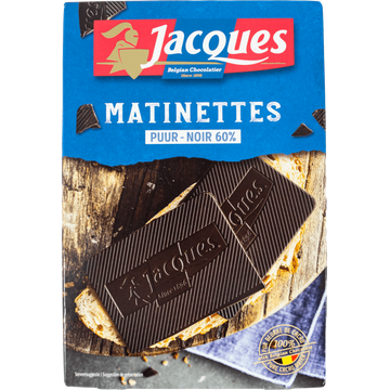 Jacques Matinettes Puur 60% 128 g