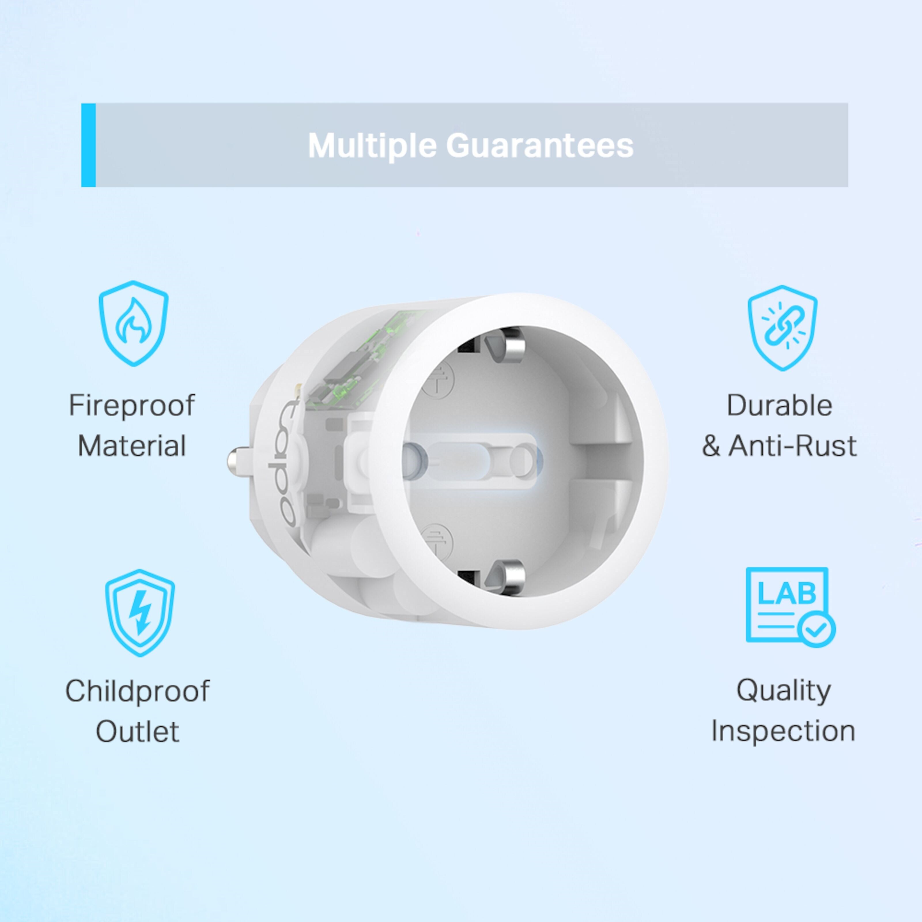 TP-link Tapo P115 Smart Wifi-fjernstrømbryter med energimåling 1-pk.
