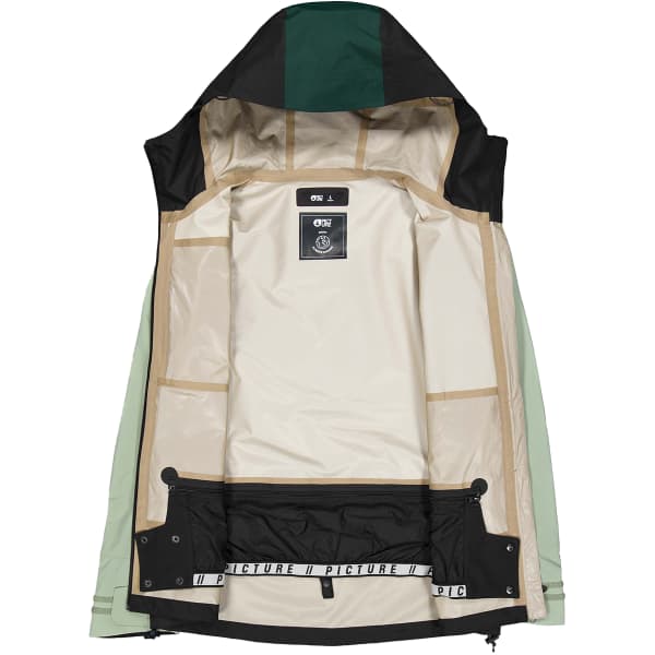 Veste de ski PICTURE BROADER 3L JKT SHADOW PDRSA PINE BLACK