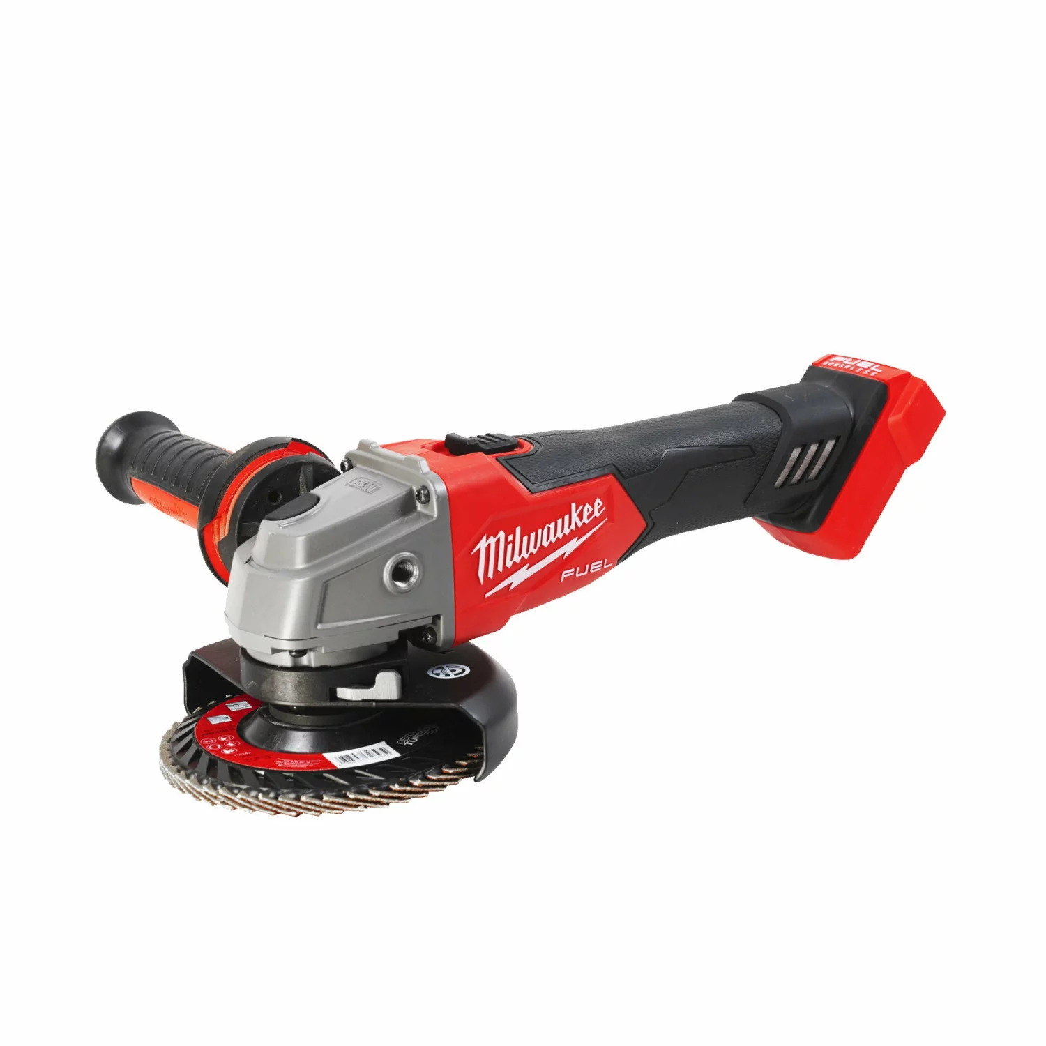 Milwaukee M18 FSAG125X-0X 18V Li-Ion Accu haakse slijper body in HD Box - 125mm - koolborstelloos - schuifschakelaar
