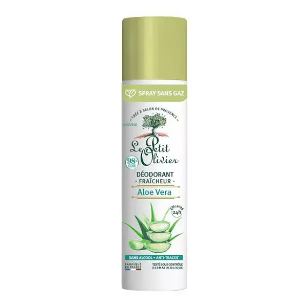 Le Petit Olivier Desodorante Frescor - Aloe Vera - 75 ml