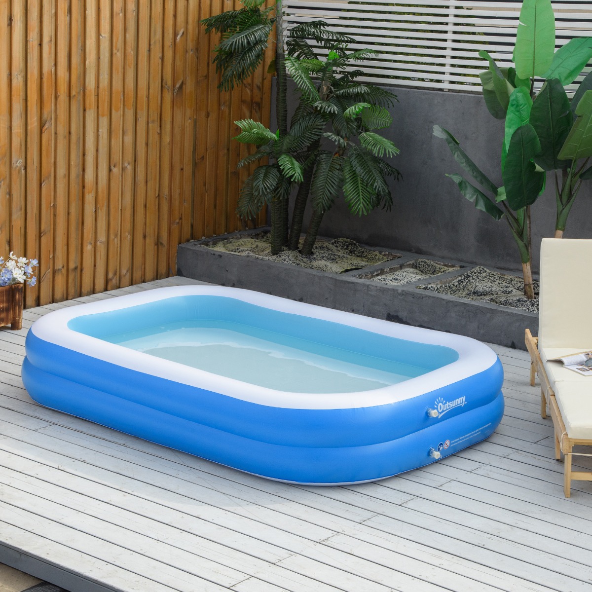 Piscina inflável Outsunny 848-038