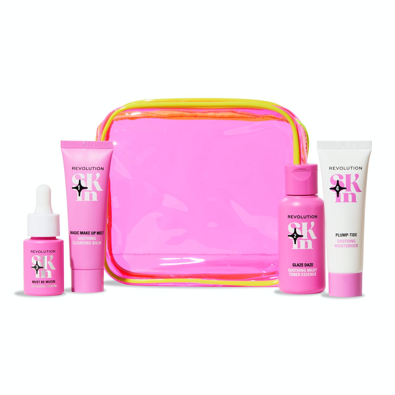 Revolution Skin - Bolsa de rotina facial - Go Gentle